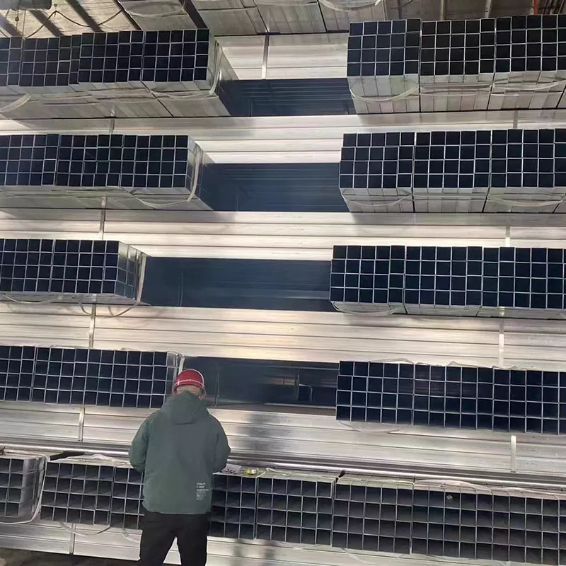 Tabung Persegi Galvanis Diameter Kecil